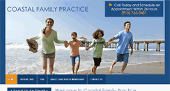 Desktop Screenshot of coastalfamilypracticeilm.com